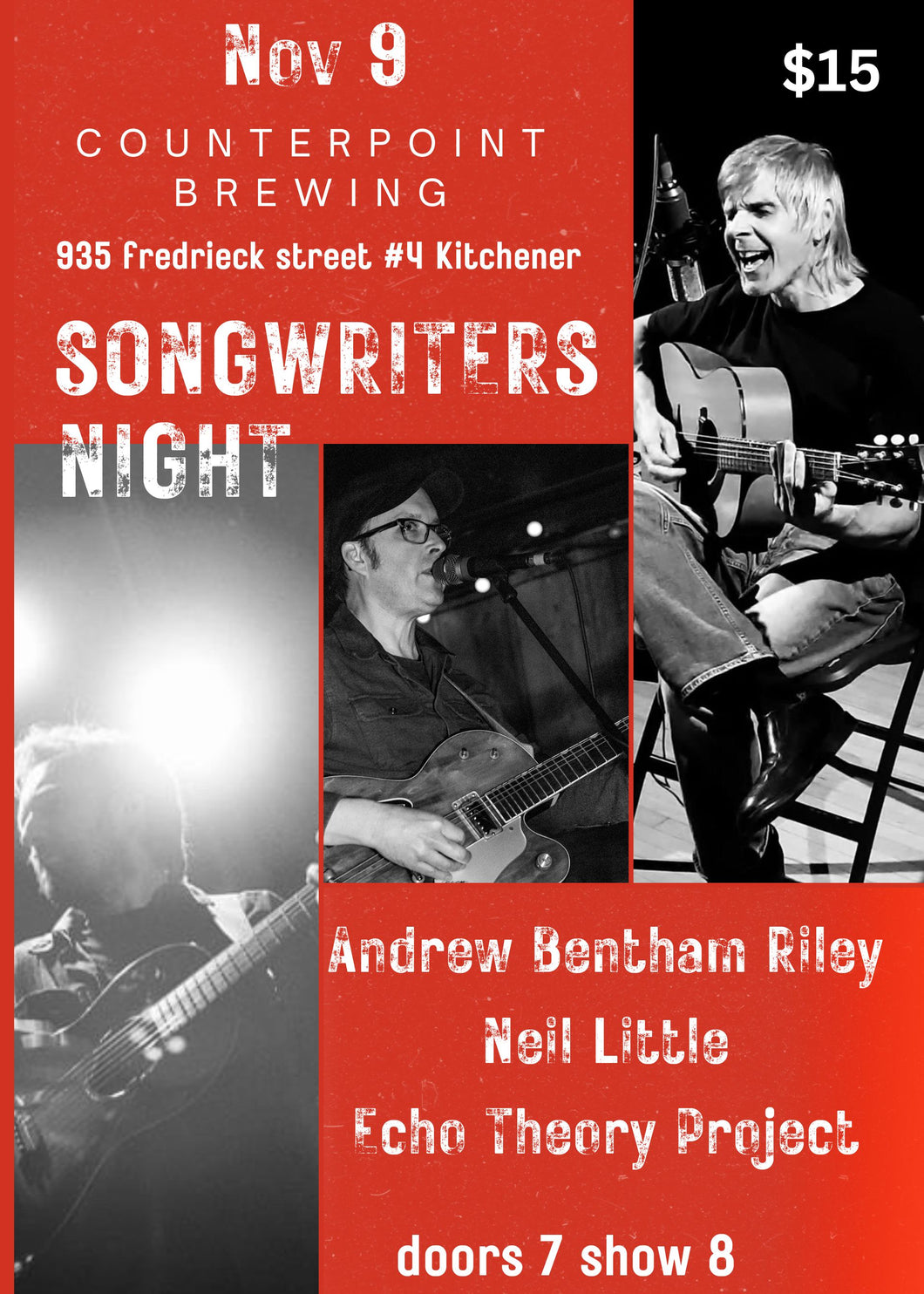 Songwriters Night ft. Neil Little